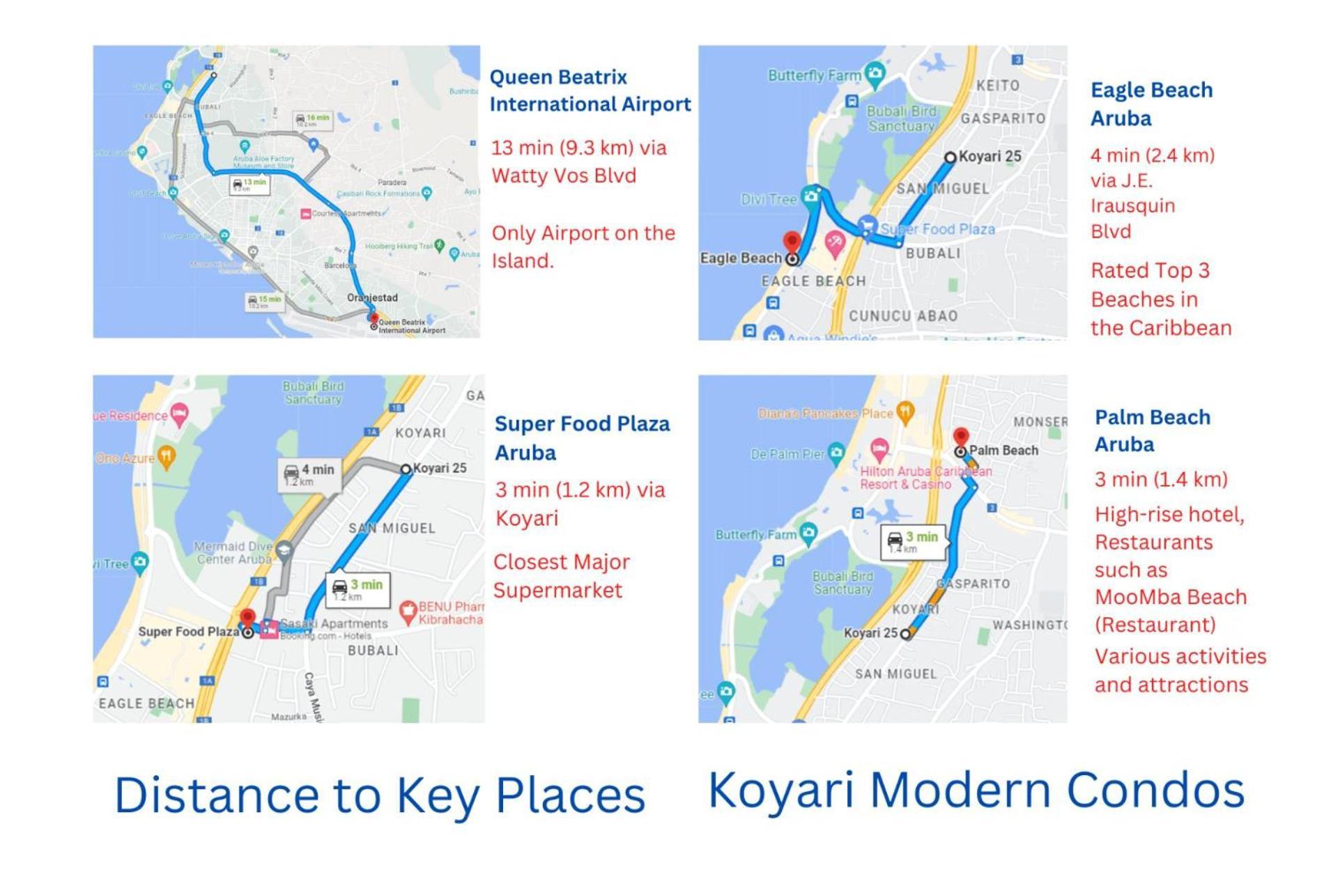 Koyari Modern Condos 9Br 7Ba Sleeps 26 W/ Pool And Roof Deck Palm Beach Exterior foto